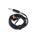 HAWINK Rotary Tattoo Machine Pen Spare Power Cable Cord RCA Connector Black P315C-1 …