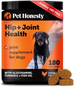 Hip & Joint Health - Dog Joint Supplement Support for Dogs with Glucosamine Chondroitin, MSM, Turmeric - Glucosamine for Dogs Soft Chews - Advanced Pet Joint Support and Mobility - 180 ct