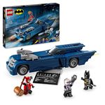 LEGO DC Batman with the Batmobile vs. Harley Quinn & Mr. Freeze, Car Toy, Super-Hero Vehicle Set, with 3 Minifigures, Birthday Gift for 8 Plus Year Old Boys and Girls 76274