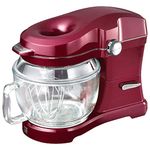 Kenmore 849083 Elite Ovation 49083 Exclusive Pour-In Top, 5 quart Tilt-Head Kitchen Stand Mixer, One Size, Red Burgundy