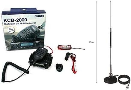 SADELTA EXPLORER-27 Kit- Antena Base magnetica MiniMag-27 Emisora CB 27 MHz Canales 40 Am/FM