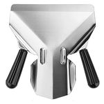 MGGi Stainless Steel Dual Handle French Fry Bagger Scoop Chip Popcorn Bagger Ice Candy Snacks Desserts Scooper with Removable Dual Handle - Right and Left Handle