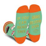 Funny Sushi Socks for Men Dad Women Teen Boys-If You Can Read This Bring Me Sushi Funny Fathers Day Birthday Easter Husband Gifts-Novelty Fun Funky Food Crazy Cool Socks-Christmas Stocking Stuffers