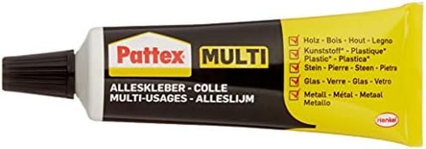 Pattex 1345747"Multi" General Purpose Glue, Black/Yellow, 50 g