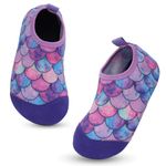 Kids Water Shoes Boys Girls Barefoot Soft Skin Quick Dry Non-Slip Swim Beach Shoes Toddler Lightweight Aqua Socks Pool Seaside Surf Garden Outdoor Sports Fishlin 9.5/10.5 UK Child