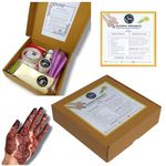 Saairaa Organics Henna Starter Set for Beginner's | DIY Organic Henna Cone Making Kit | Make 14 - 16 Organic Henna Cones