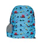 tiddlers & nippers Kids Backpack | Kids School Bag/Kids Rucksack | Ideal for School, Nursery, Holidays & Travel. (Diggers & Lorries)