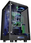 Thermaltake Tower 900 Black Edition Tempered Glass Fully Modular E-ATX Vertical Super Tower Computer Chassis CA-1H1-00F1WN-00