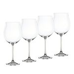 Nachtmann Vivendi Crystal Pinot Noir Set, 897ml/11cm, Set of 4, Clear