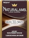 Trojan Natural Lamb Lubricated Cond