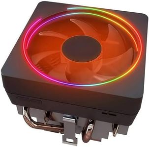 CPU Cooler Wraith Prism RGB LED Lighting Aluminum Heatsink Copper Core Base 4-Pin PWM 95mm Fan Pre-Applied Thermal Paste Compatible with AMD Socket AM5 AM4 AM3 AM2, Ryzen 1700X 1800X 2700X 3700X 4700X