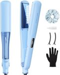 Wavytalk Steam Hair Straightener Steam Sesh for Less Heat Damage, Flat Iron