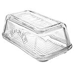 Kilner Vintage Glass Butter Dish with Lid