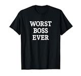Worst Boss Ever - Vintage Style - T