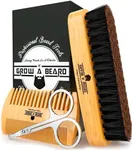 Beard Brush For Men & Beard Comb Se