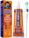 120 ML Fabric Glue Permanent for Clothing Repair, Washable, Dry Clear