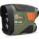 AOFAR HX-1000I Range Finder for Hunting Archery, 1000 Yards with Angle and Horizontal Distance, Shooting Wild Rangefinder, Range, Scan, Speed Mode, Free Battery Gift Package, Waterproof