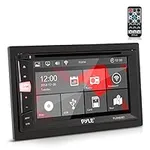 Pyle Double Din DVD Car Stereo Play