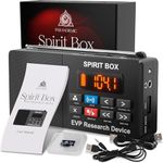 PARANORMIC Spirit Box Ghost Hunting Equipment Kit — Handheld EVP Recorder with 32 GB Micro SD & Integrated Flashlight — Paranormal Equipment Ghost Box for Scanning & Recording Spirits