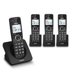 VTech ES2003 Cordless Phone with Nuisance Call Blocker, Easy-to-Read Backlit Display, ECO Mode, 18 Hours Talk-time, Volume Booster, Handsfree Speakerphone, Speed Dial, DECT, 4 Handsets