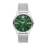 Emporio Armani Men's Analogue Quartz Watch with Stainless Steel Strap AR11578