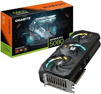 Gigabyte GeForce RTX 5080 Gaming OC 16G Graphics Card - 16GB GDDR7, 256bit, PCI-E 5.0, 2730MHz Core Clock, 3 x DisplayPort, 1 x HDMI, GV-N5080GAMING OC-16GD