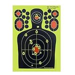 Target House 50 Pcs 9.5 * 14.5 Inch Splatter% Reactive target Shooting Target Stickers