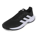 adidas Men's CourtJam Control Tennis Sneakers, core Black/FTWR White/Grey Four, 8 UK