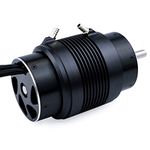 Brushless Rc Boat Motor, Surpass Hobby 56102 1050KV Brushless Motor with Cooling Set Design for RC Boat (1050kv)