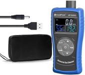 HOLDPEAK Ammonia Gas Meter Detector, NH3 Gas Monitor Sensor with Range 0-100 ppm & 0.1ppm Resolution, Portable Air Quality Detector Meter for Farm, Poultry, Pig & Livestock【USB Recharge】