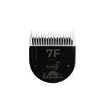 Kenchii Professional Dog Clipper Blade Flash 5 Pet Hair Clipper - Detachable Stainless Steel Blades for Dog Grooming - Hair Clippers & Accessories Pet Shaving Blades. (KEFB5-7F)