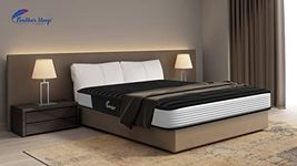 Feather Sleep Dual Comfort 5 Inch Hybrid Ortho Mattress with Cool Gel Foam Luxury Bed Mattress Single Bed Size (72X36X5 - Brown)