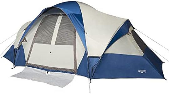 Wenzel Pinyon 10 Person Modified Dome Camping Tent for Car Camping, Traveling, Festivals, and More