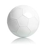 Plain White Unbranded Football Ball - Unprinted Size 5 - For Signatures, Promos, Signing, TV, Projects, Art & More!