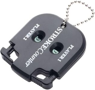 Golf Count Shot Stroke Putt Score Counter Two Digit Scoring Keeper - Black
