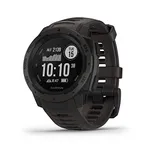 Garmin Instinct, Rugged Outdoor Watch with GPS, Features GLONASS and Galileo, Heart Rate Monitoring and 3-axis Compass, Graphite