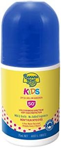 Banana Boat Kids Sunscreen Roll On SPF50+ 75ml, UVA/UVB, Mild & Gentle, Fragrance-Free, 4-Hour Water Resistant, Made in Australia