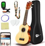 Everjoys Soprano Ukulele Beginner P
