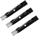 KANXAJJY (3PCS) GY20852 Lawn Mower Mulching Blades 48" Cut - Replaces OEM AM137757 AM141035 GX21784 GY20852 - Fits John Deere 155C D140 E150 E160 LA130 LA140 X165 48 Inch Deck Lawn Mower