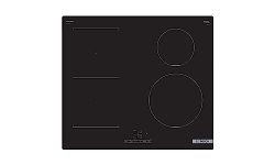 Bosch Series 4 PWP611BB5B Induction Hob with TouchSelect, CombiZone, PowerBoost and Timer Switch Off, Integrated, Black, 60cm wide