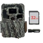 Browning Dark Ops Pro X 1080 Trail Game Camera Bundle Includes 32GB Memory Card and J-TECH Card Reader (24MP) | BTC6PX1080