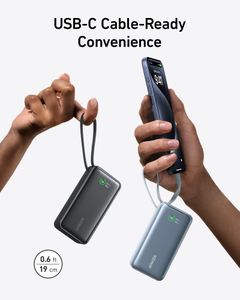 Anker Nano 10000mAh Power Bank – Compact Portable Charger