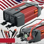 Audiotek 900W Watt Power Inverter DC 12V AC 110V Car Converter Fast USB Ports Charger