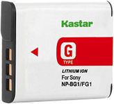 Kastar Replacement Sony NP-BG1 Lithium Ion Camera Battery for Sony DSC-H9 DSC-H7 DSC-H3 DSC-H50 DSC-W30 DSC-W35 DSC-W50 DSC-W55 DSC-W70 Digital Cameras