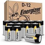 Energizer D Batteries, D Cell Long-