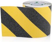 Bomei Pack Black and Yellow Anti Slip Tape Strong Traction Floor Grip Tape 100mm x 10m Safety Stair Treads Nonslip Tape avoid from Slippings