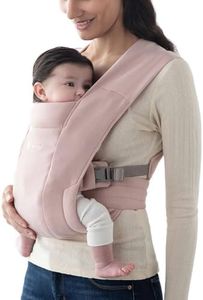 Ergobaby Embrace Cozy Newborn Essentials Baby Carrier Wrap (7-25 Pounds), Blush Pink