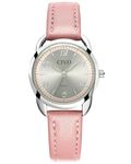 CIVO Womens Watch Pink, Small Womens Wrist Watches Waterproof Analog Quartz Girls Watch Leather Strap Fashion Casual Simple Elegant Ladies Watches for Women Dress