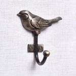 IndianShelf 1 Piece Decorative Wall Hooks for Hanging Kids Iron Unique Coat Rack Wall Mounted Antique Vintage Key Holder Elegant Hanger