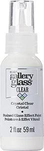 Plaid:Craft FolkArt Gallery Glass Paint 2oz-Crystal Clear